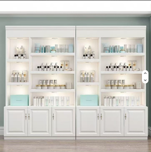 Exhibidor de Cosméticos 2026, Mueble de Exhibición para Salón de Belleza, Estilo Europeo, para Salón de Uñas, Salón de Masajes, Contenedor de Productos - Product Image 2