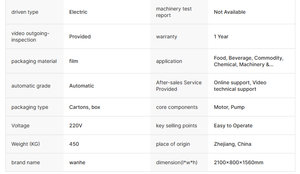 Máquina de Empaquetado Neumática de 400 KG Fácil de Operar, Controlada por PLC, para Aplicaciones en Alimentos, Bebidas, Textiles y Químicos - Product Image 2