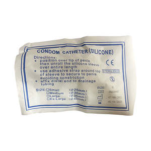 Beragam dalam kemasan medis silikon eksternal kondom kateter urologi - Product Image 3