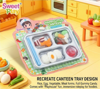 Bulk Creatieve Voedselvormige Gummy Candy Set Retail Ready Display Box Verpakkingen Nieuwe Dip Snacks voor Supermarkt Distributie
