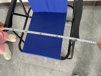 Siège portable Sitgo, tabouret inclinable, léger, réglable et pliable, BLEU, cuisine, plage, boîte de pêche personnalisée, style logo, moderne, sillas de playa