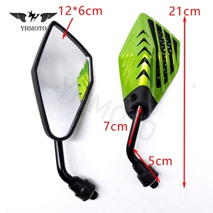 Para <span class=keywords><strong>Honda</strong></span> <span class=keywords><strong>PCX</strong></span> 125 Silver Wing gts300 Yamaha Zuma 125 Piaggio Primavera 150 piezas universales de motocicleta espejo retrovisor lateral - Product Image 4