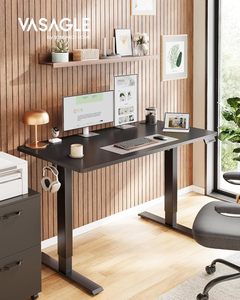 <span class=keywords><strong>Scrivania</strong></span> Elettrica Regolabile in Altezza <span class=keywords><strong>VASAGLE</strong></span> 47.2x23.6 Pollici con Promemoria Sedentarietà e 4 Memorie di Altezza per Casa e Ufficio - Product Image 2