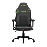 Chaise de bureau de gaming ergonomique de luxe Lamborghini à dossier haut, pliable, avec roulettes pivotantes, design sportif à points diamantés, siège professionnel