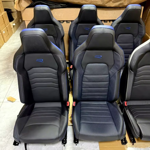 Coprisedili in Pelle Originale per <span class=keywords><strong>Volkswagen</strong></span> Golf VII GTI GTD <span class=keywords><strong>Polo</strong></span>, <span class=keywords><strong>Sedili</strong></span> Sportivi Migliorati - Product Image 1