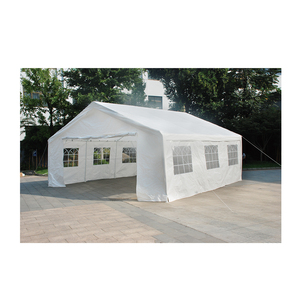 Thương mại 10x15 Right-<span class=keywords><strong>Angle</strong></span> gấp lều ngay lập tức không thấm nước PVC tán cho đám cưới ngoài trời bên Windproof biểu tượng tùy chỉnh - Product Image 2