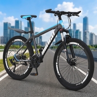 Vélo de montagne/cycle à frein à disque, amortisseur, multi-vitesses, 24/26 pouces, en fibre de carbone, VTT/bicicleta, vélo de montagne pour homme