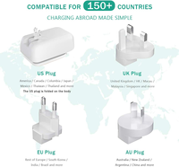 LDNIO A4405 prise variable EU UK US 4 USB chargeur adaptateur de maison lampe de nuit LED chargeur mural