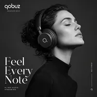 Qobuz Studio Premier, abonnement d'un an au service de streaming musical haute résolution pour MAC, compte privé, mondial
