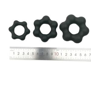 Heißer Verkauf 3 teile/satz Schwanz Penis Ring Perle Penis Ring Männliche Verzögerung Silikon Erektion Ring Sexspielzeug Erotische Sex Produkte für Männer - Product Image 6