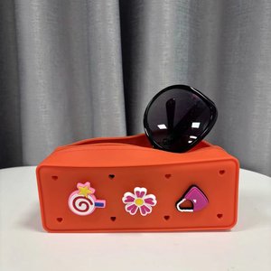 Mới Bán Buôn Lỗ Silicone Mỹ Phẩm Bút Chì Trường Hợp Văn Phòng Trường Văn Phòng Phẩm Kid Sáng Tạo DIY Bút Túi Đa Chức Năng Lưu Trữ Pouch - Product Image 6