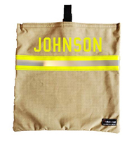 Sac de casque de pompier personnalisé, bandes réfléchissantes, ignifuge, imperméable et durable