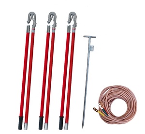 Conjunto Portátil de Puesta a Tierra y Conexión a Tierra de Alta Tensión de Aluminio de 35 kV - Product Image 5