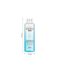 Flacon pulvérisateur à fine brume de 120 ml (4 oz) avec capuchon en PP pour toner, spray fixateur, cosmétiques