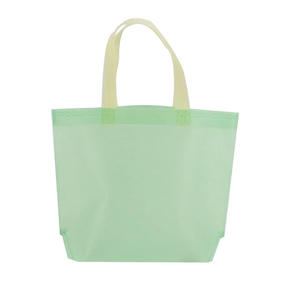 Fabrikpreis Werbeaktion Umweltfreundliche Vliesstoff Wiederverwendbare Tragetaschen mit Anpassbarem Logo Kleine Größe Modischer Stil MOQ 100 Stück Kaffee - Product Image 2