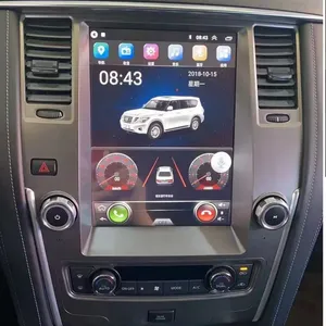 Gps Navigatie Android 11 Auto Multimedia Speler Voor Nissan Patrol 2017-2021 Tesla Screen Stereo Radio Video Carplay + auto 4 + 64G