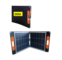 Panneau de camping solaire faltbare portatil 60W 80watts 100w 120W 200W 300w 400 watts 500w panneau solaire portable pliant pliable