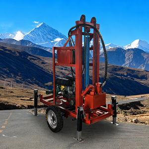 Дизельный буровой станок для скважин глубиной до 260 м, 12 л.с./22 л.с./30 л.с., портативный, съемный, для домашнего использования, от производителя - Product Image 2