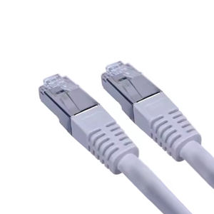 Vente en gros de cordon de raccordement Cat8 fin 0.5m 1m <span class=keywords><strong>Ethernet</strong></span> plat UTP FTP gaine PVC blindée RJ45 <span class=keywords><strong>câble</strong></span> en <span class=keywords><strong>fibre</strong></span> de cuivre pour la mise en réseau - Product Image 4