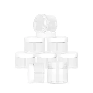 300ml Plastic Container 30ml/60ml/120ml/150ml/200ml/250ml/300ml/500ml/1000ml Plastic Pet Pot Jars Cosmetic Containers With Lids