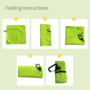Cuscino Pieghevole Ultra Leggero a Doppio Uso per Esterni, Anti-umidità, Lavabile su un Lato, Regolabile Istantaneamente - Product Image 4