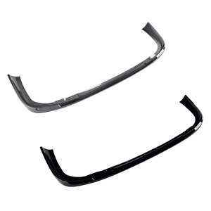 Amp-Z Front <b>Lip</b> <b>Splitter</b> For Subaru Impreza WRX STI 1997-2001 Piano Black Carbon Fiber Texture Polished Finish - Product Image 2