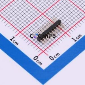 A100UP-ZD10P Pin Header Through hole Component (THT),P=1mm Connector 1x10P 1mm Pin Header Single Row - Product Image 1