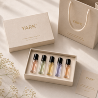 Impression de logo personnalisé Boîte d'emballage de luxe à tiroirs multiples de 10ml 50ml Bouteille de parfum vide avec boîte