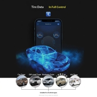 Capteur Tpms pour moto Capteur de pression des pneus sans fil de haute précision pour voiture, capteur de température bluetooth