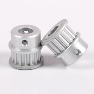 INTECH 16T puleggia dentata singola in alluminio GT2 per attrezzature di trasporto su misura per applicazioni del settore del supporto OEM - Product Image 4