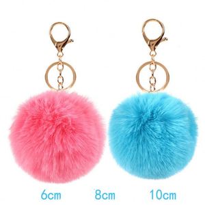 Plush <b>Key</b> <b>Chains</b> Pompom Ball Pendant Cute Hairball Keyring Jewelry <b>Key</b> <b>Chain</b> Ornament Clothing Luggage Decor Accessories - Product Image 1
