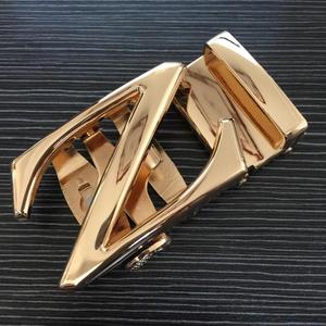 Оптовая продажа, кожаный ремень, Заводская внутренняя ширина 35 мм, цинковый сплав, 3D тисненый крокодил, животное, легкий зажим, автоматическая пряжка для ремня с логотипом - Product Image 6