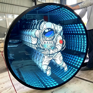 Letrero de Espejo Infinito RGB Personalizado para Escenario de Discoteca, Letras LED 3D con Efecto Túnel para Fondo - Product Image 2
