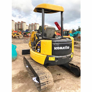 Excavatrice sur chenilles hydraulique compacte d'occasion Komatsu PC40, poids 4000 kilogrammes, unité de terrassement - Product Image 1