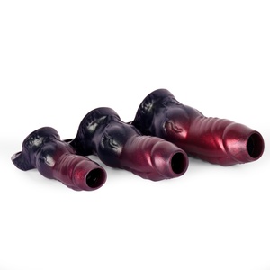 Anillo de bloqueo de esperma con nudo canino, soporte hueco para pene, alargador de pene, dildo de masaje de grano grueso, condón para hombre, condón para glande - Product Image 1