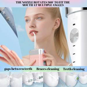 OEM özel Mini taşınabilir seyahat IPX7 elektrikli diş temizleme <span class=keywords><strong>Oral</strong></span> <span class=keywords><strong>Irrigator</strong></span> su diş pensesinde - Product Image 3
