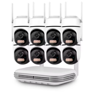 Système de caméra de sécurité sans fil ICSee 8CH pour extérieur, <span class=keywords><strong>kit</strong></span> NVR, <span class=keywords><strong>surveillance</strong></span> vidéo P2P, système de caméra CCTV, <span class=keywords><strong>kit</strong></span> <span class=keywords><strong>Wifi</strong></span>, maison 4CH - Product Image 1