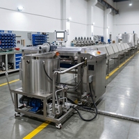 Machine de fabrication de pépites de chocolat de haute qualité à contrôle facile, machine de formage de pépites de chocolat avec tunnel de refroidissement