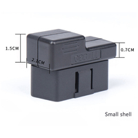Boîtier en forme de casque pour connecteur OBD2 Mini J1962M pour prise de diagnostic automobile