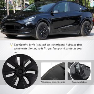 ฝาครอบล้อสไตล์ OEM สำหรับ <span class=keywords><strong>Tesla</strong></span> Model 3/Y ป้องกันล้อแบบ <span class=keywords><strong>Aero</strong></span> ขนาด 18 นิ้ว 19 นิ้ว 20 นิ้ว (มีให้เลือก) - Product Image 4