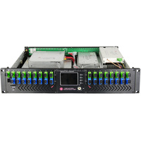 Gpon Epon Edfa 4 8 16 32 64 Puert Eydfa Wdm 16 ports Edfa 23 24 Dbm CATV 1550nm Pon Edfa amplificateur Laser Pon amplificateur