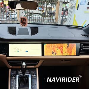 Écran double Android 12,3+12,3 pouces pour Porsche Macan 2014-2024, autoradio GPS multimédia 2din, lecteur vidéo, autoradio, Carplay - Product Image 1