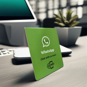 Etiqueta Mini de PVC NFC, Plástico Acrílico, con Chip RFID de 13.56MHz, Sin Contacto, para Pagos con Código QR y Google, Superventas 2025 - Product Image 3