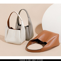 Sac à main hobo en cuir véritable pour femme, tendance minimaliste et simple, nouvelle tendance, vente chaude