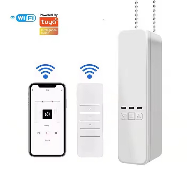 Tuya Smart Home Automation Devices Timer DIY Motorized Rope WiFi Motor Smart Blinds Electric Curtain Motor