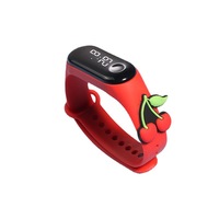 Kinderhorloge Fruit LED Horloge Durian Armband Kinderen Touchscreen Nieuwe Cartoon LED Horloge Kinderen
