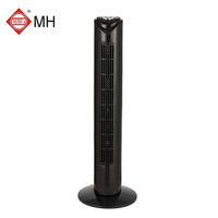 Ventilateur tour électrique 45W 29 pouces avec écran LED, contrôle numérique du temps et de la puissance, alimentation CA, idéal pour la maison et l'hôtel