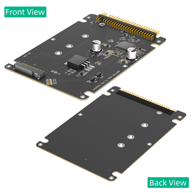 TISRHIC 2026 M.2 NGFF / Msata SSD to IDE Adapter MSATA to IDE PATA 44Pin 2.5" Converter Card for Mini SATA/B-Key SSD PC Laptop