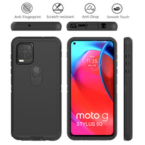 Funda para Teléfono Móvil <span class=keywords><strong>Moto</strong></span> <span class=keywords><strong>G</strong></span> Stylus 5G, Antigolpes y Resistente a Caídas, de Alta Calidad, 2021 - Product Image 2
