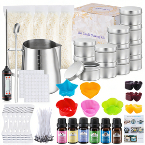 Lot de boîtes à bougies modernes en gros, vides, avec couvercles de luxe, pour marque privée, remplissage, échantillonnage, réseau, programme mondial, suite complète - Product Image 1